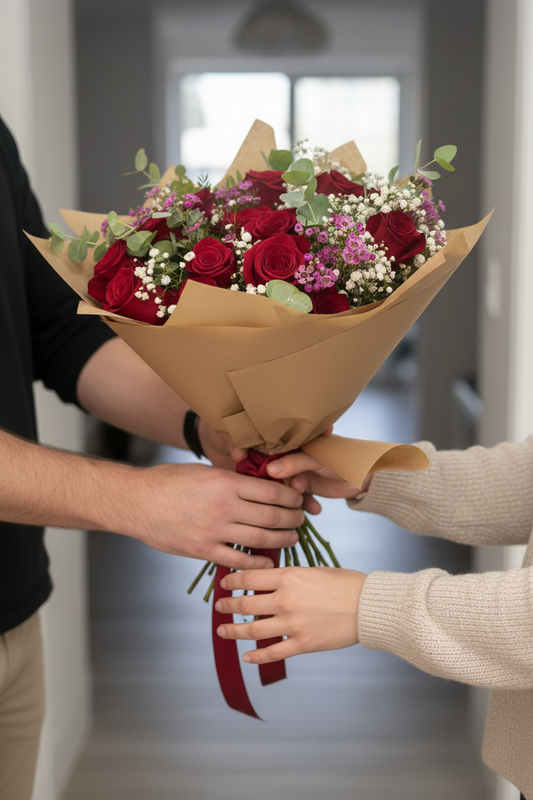 Rosas rojas en San Valentín: significado y por qué nunca fallan