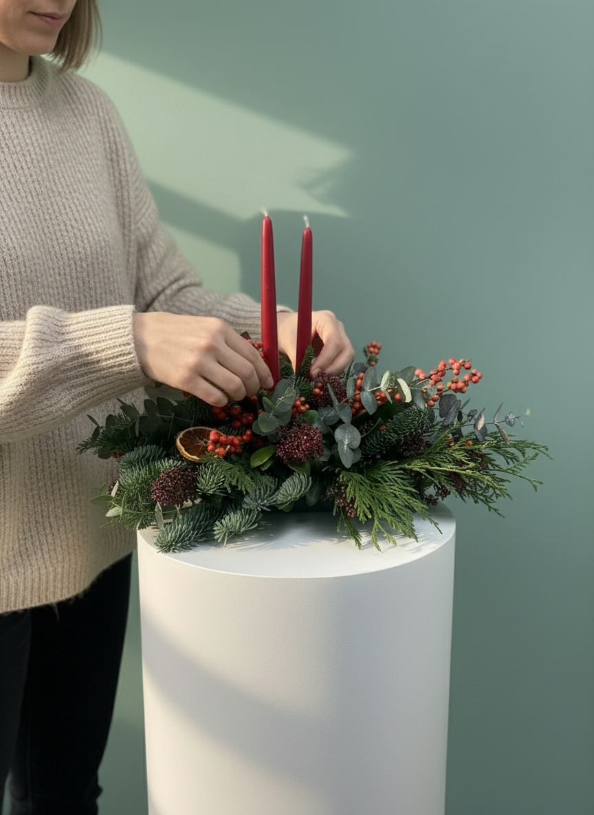 Centro de mesa Navideño