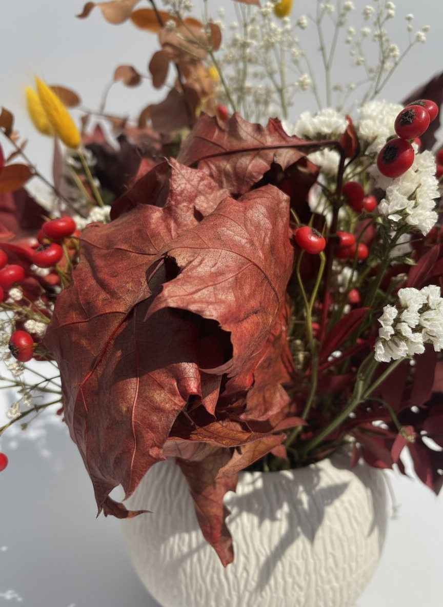 Centro con roble y eucalipto