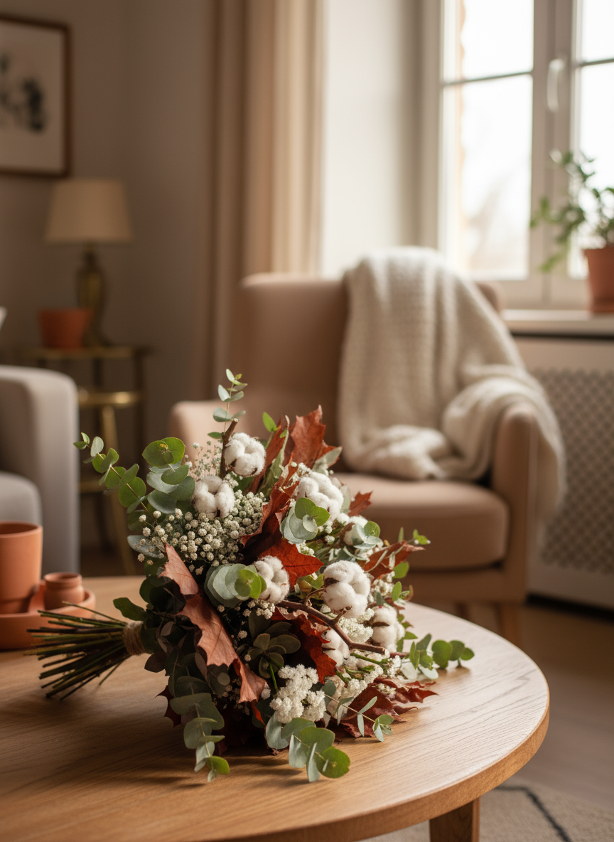 Ramo Otoñal - Algodón