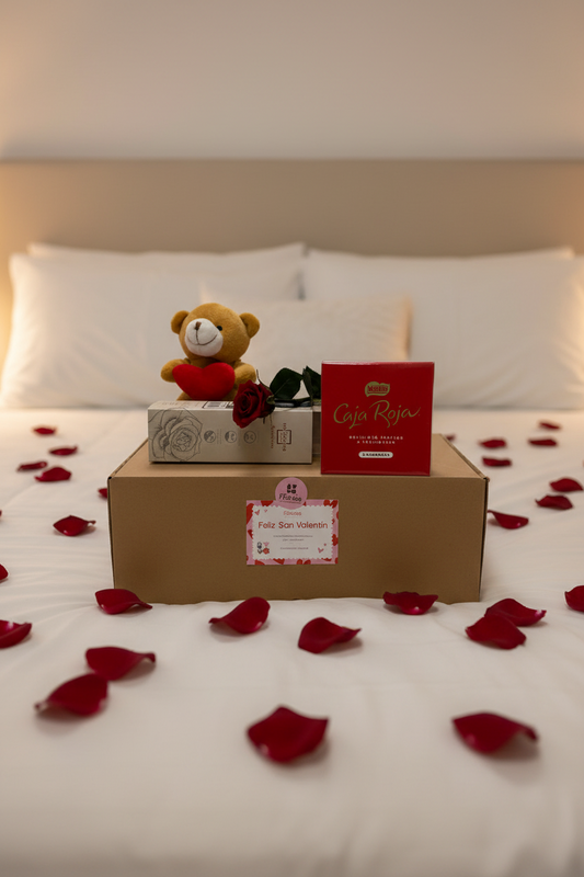 True Love - Caja con con rosa eterna