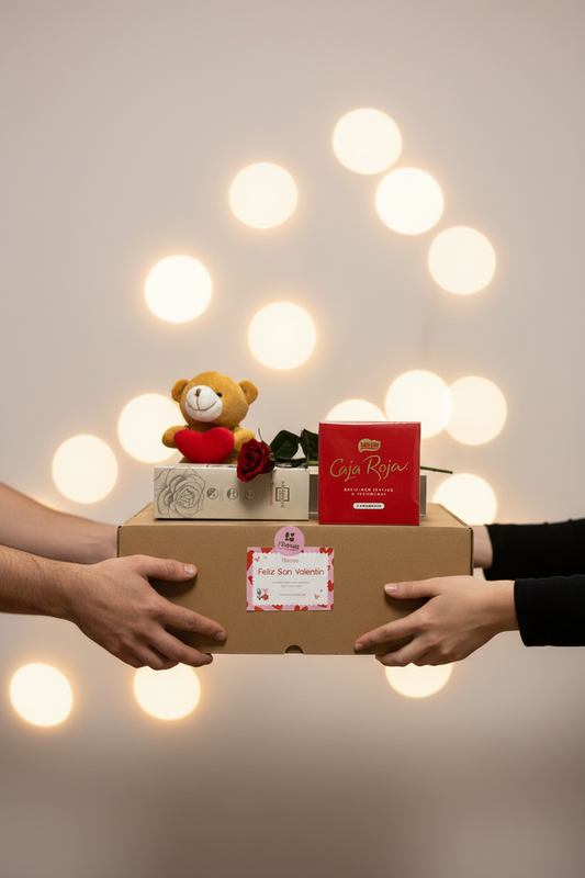 True Love - Caja con con rosa eterna