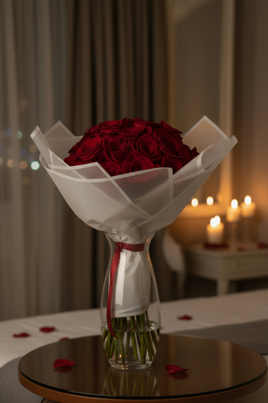 Pure Love - Ramo solo rosas