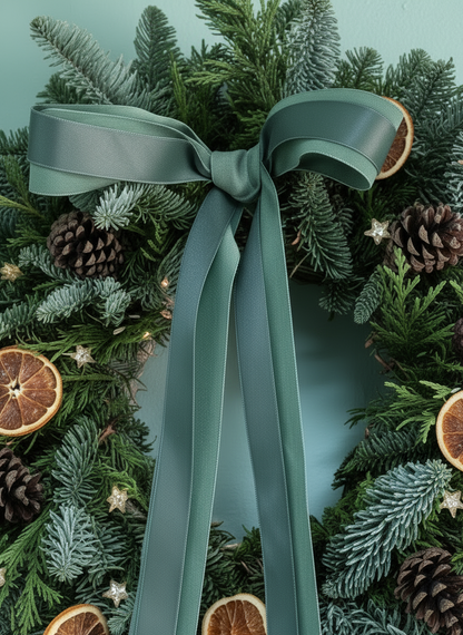 Corona Navideña piña y pomelo