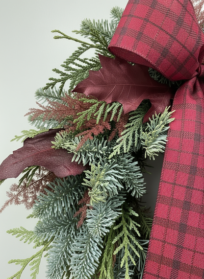 Detalle corona abeto roja