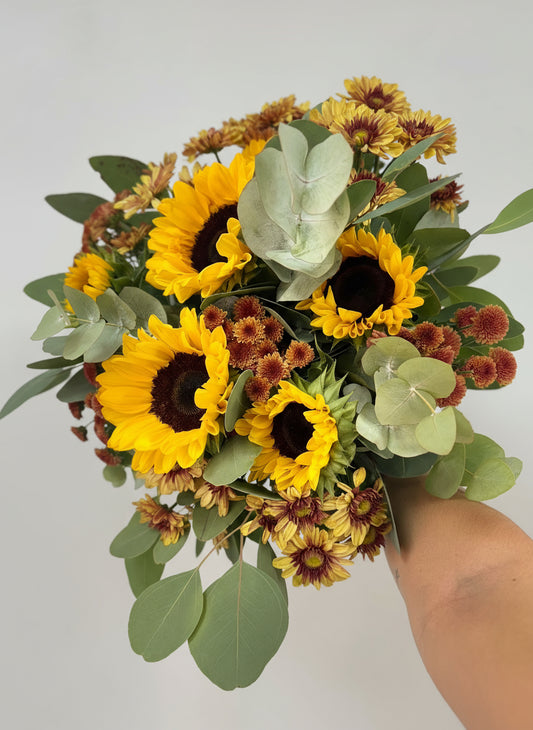 ramo de girasoles