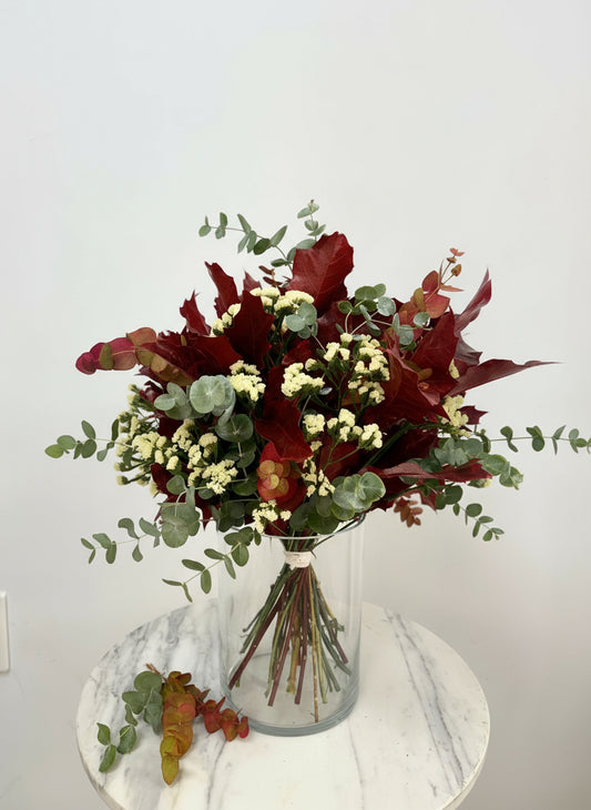 ramo de flores secas